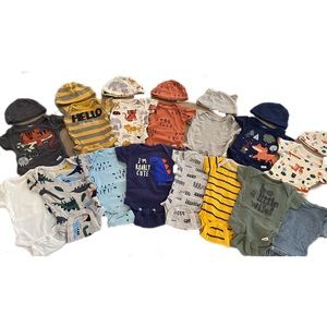 Gerber Onesies and Hats Set